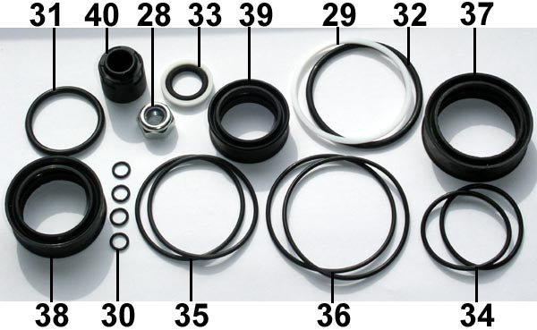 Fill Injector Seal Set F50 ... 20 .. EPP Eject