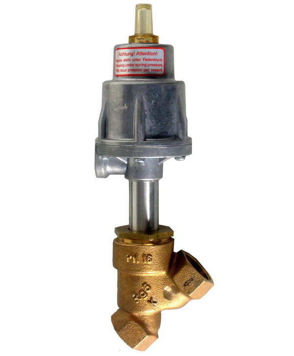 Angle seat valve