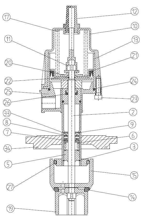 Seat Valve for Media Block DN38-50 E1