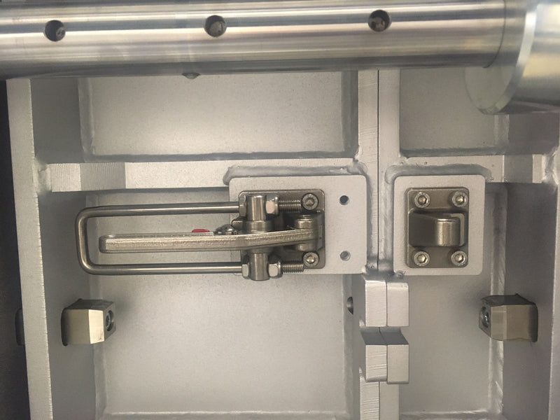 Latch Type Toggle Clamp, Long Stainless Steel, with safety hook