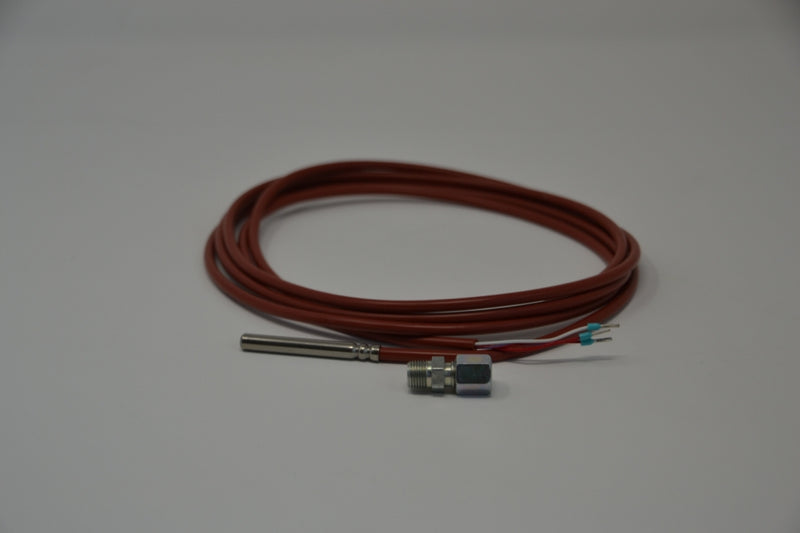 Temperature probe PT100 sensor incl. cutting ring fitting