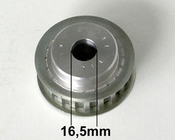 Cog Belt Wheel Al D16,5mm