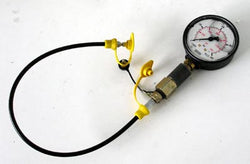 Pressure gauge with Hose 0-400 bar L400