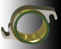Clamping Flange Complete D50, 2 holes,a = 78mm