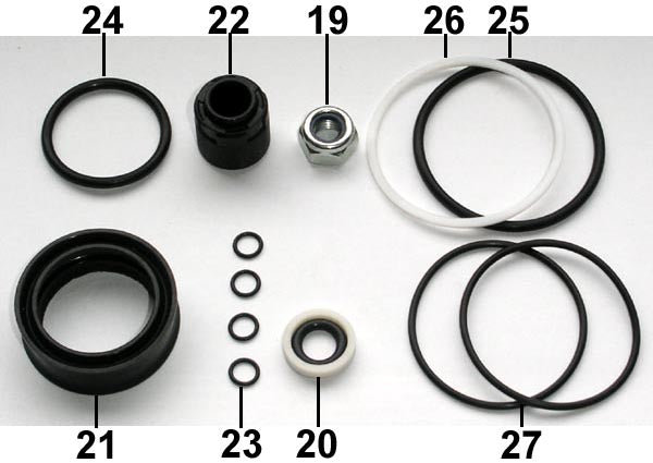 Fill Injector Seal Set F50 ... 16 .. EPP