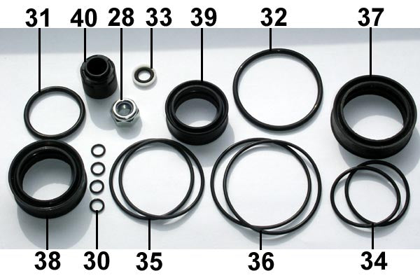 Fill Injector Seal Set F50 ... 12 .. EPS Eject