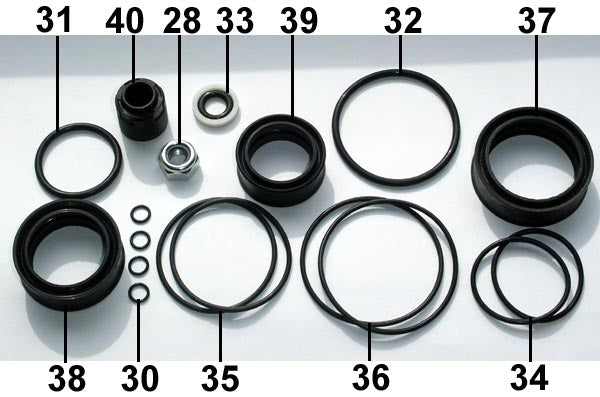 Fill Injector Seal Set F50 ... 16 .. EPS Eject