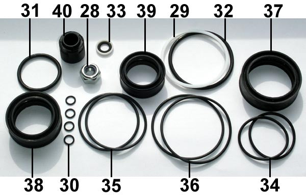 Fill Injector Seal Set F50 ... 12 .. EPP Eject