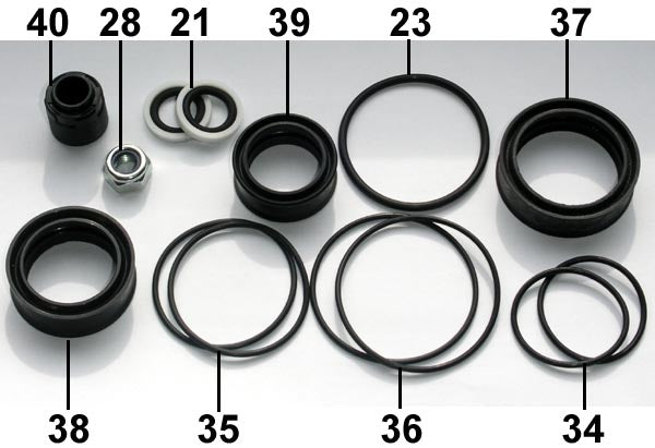 Fill Injector Seal Set FD50 ... 20 .. EPP Eject